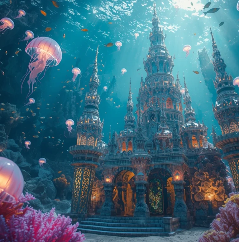 Futuristic Cityscape Skyline