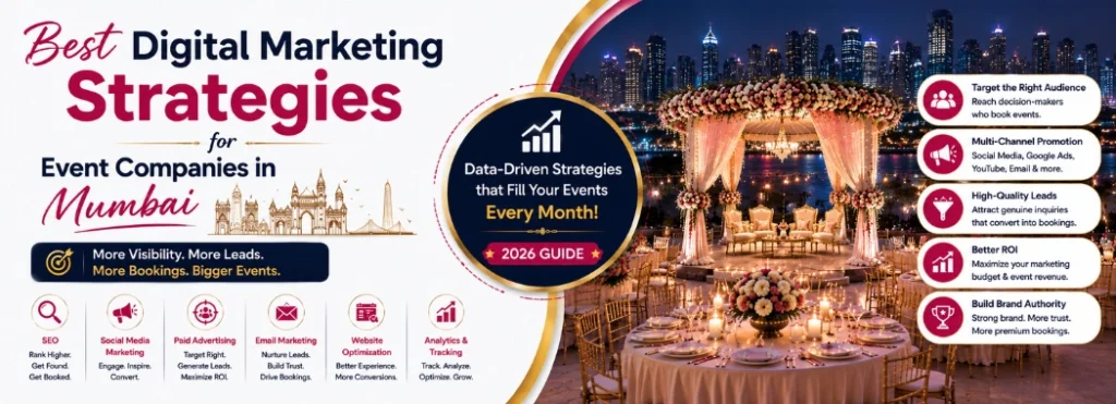 Best Digital Marketing Strategies for Event Companies in Mumbai (2026 Guide)