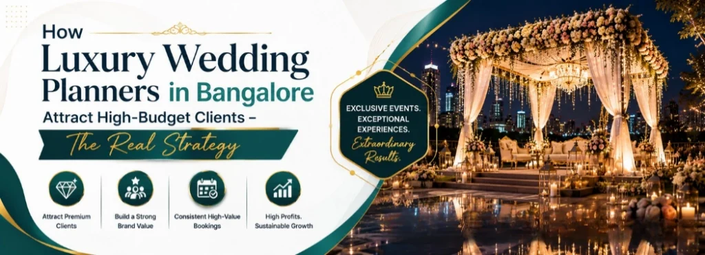 How Luxury Wedding Planners in Bangalore Attract High-Budget Clients