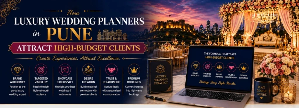 How Luxury Wedding Planners in Pune Attract High-Budget Clients
