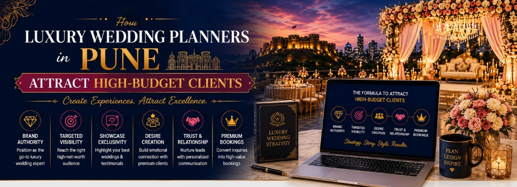 How Luxury Wedding Planners in Pune Attract High-Budget Clients