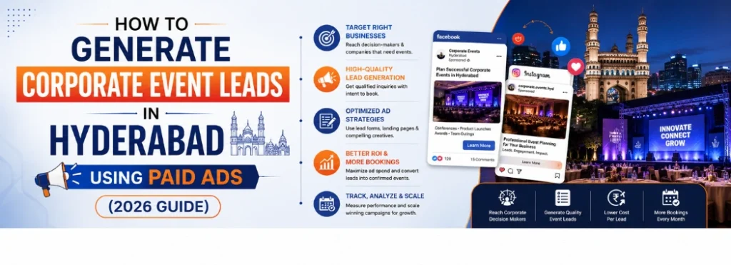How to Generate Corporate Event Leads in Hyderabad Using Paid Ads