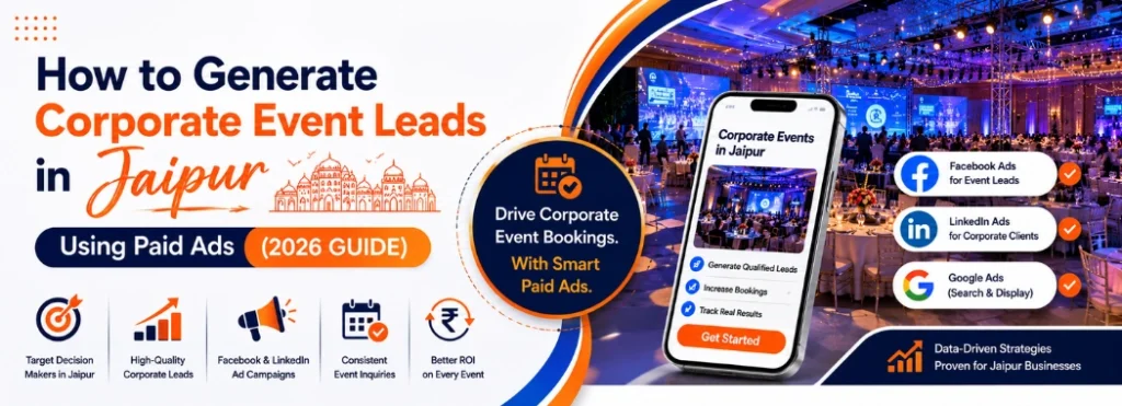 How to Generate Corporate Event Leads in Jaipur Using Paid Ads