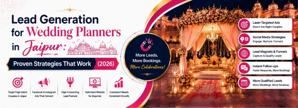 Lead Generation for Wedding Planners in Jaipur: Proven Strategies That Work