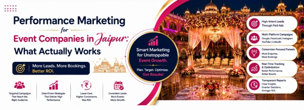 Performance Marketing for Event Companies in Jaipur: What Actually Works